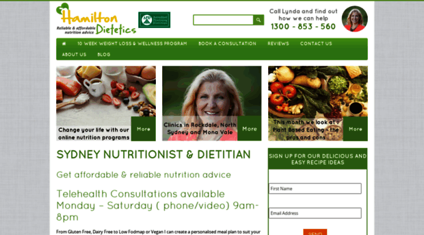 hamiltondietetics.com