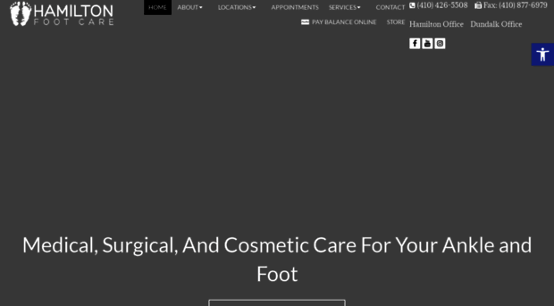 hamiltonfootcare.com