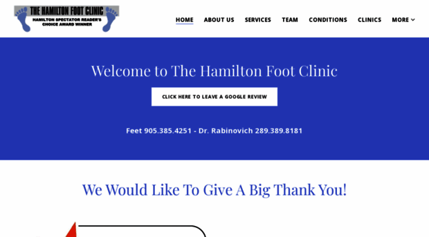 hamiltonfootclinic.com