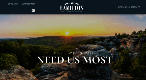 hamiltonfuneralhomes.net