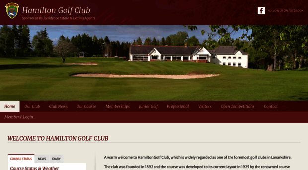 hamiltongolfclub.co.uk