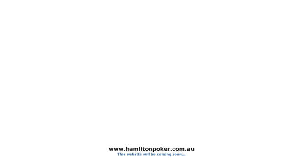 hamiltonpoker.com.au