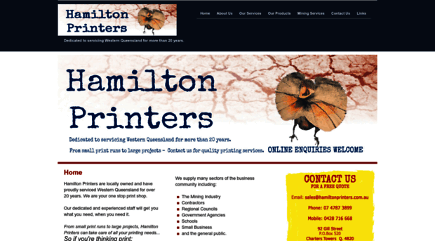 hamiltonprinters.com.au
