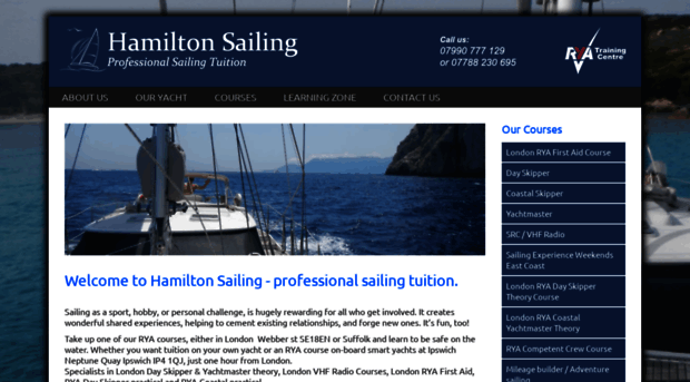 hamiltonsailing.com