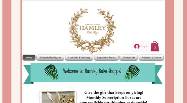 hamleybakeshoppe.com