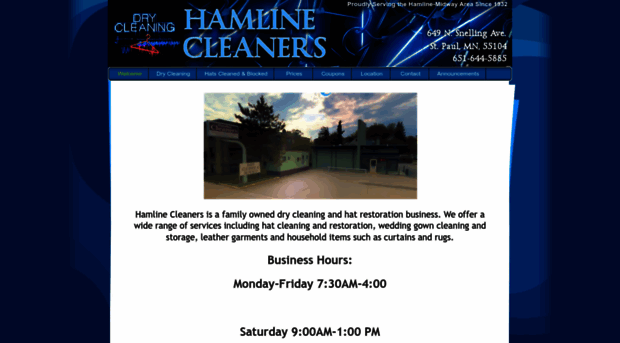 hamlinecleaners.com