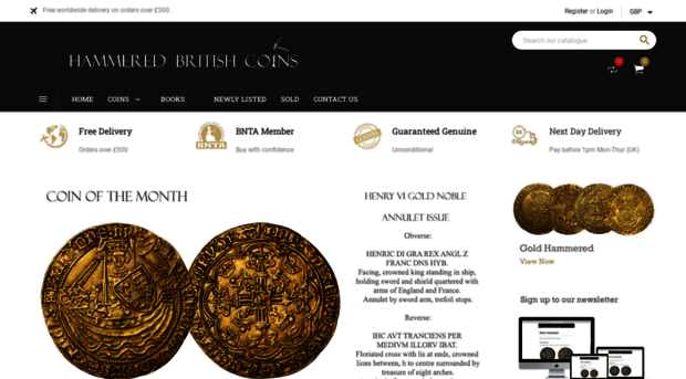 hammeredbritishcoins.com