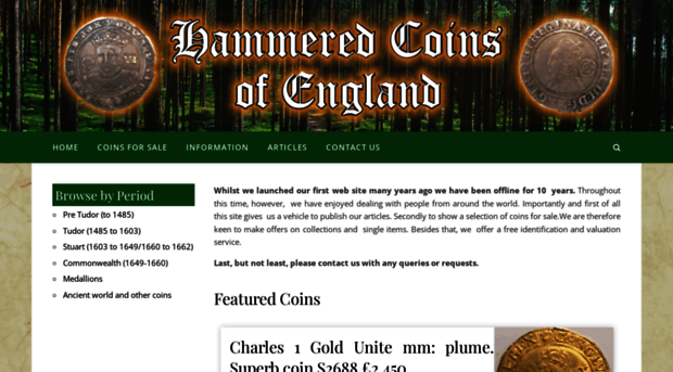 hammeredcoinsofengland.com