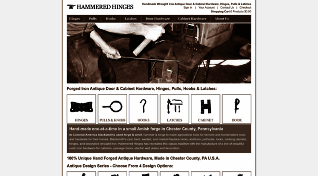 hammeredhinges.com