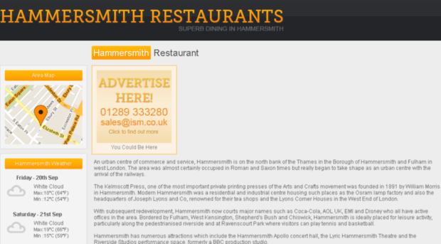 hammersmithrestaurant.co.uk