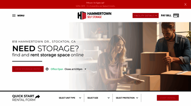 hammertownstorage.com