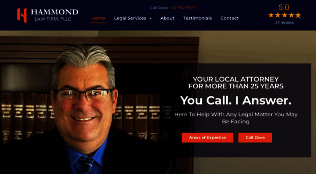 hammondlawfirmmi.com