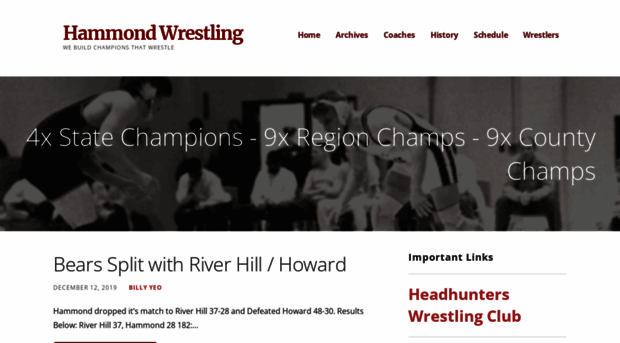 hammondwrestling.com