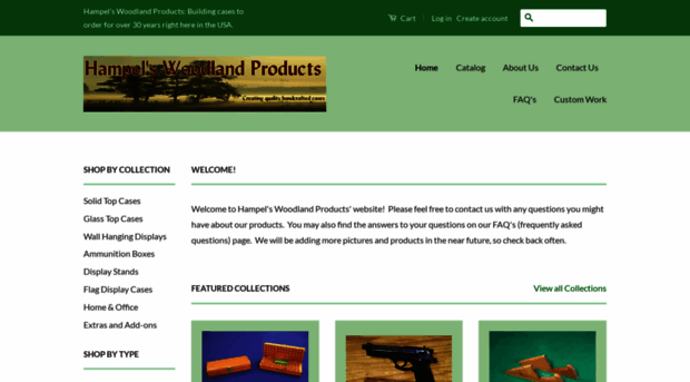 hampelswoodlandproducts.com