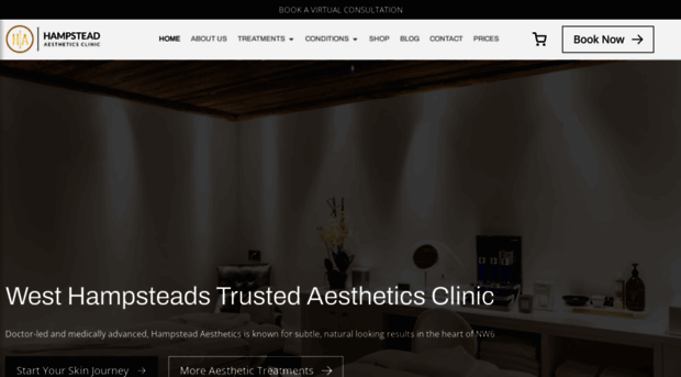 hampsteadaesthetics.com