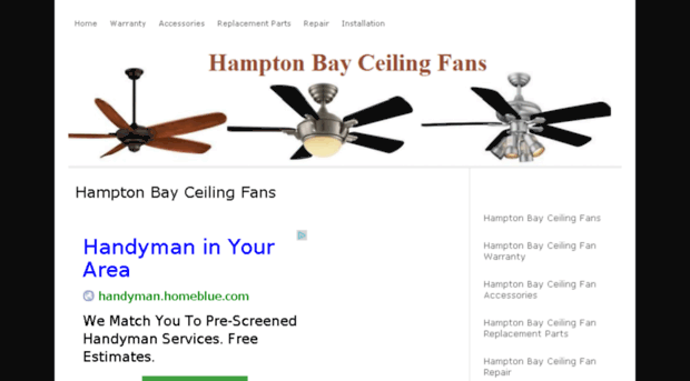 hamptonbay-ceiling-fans.com