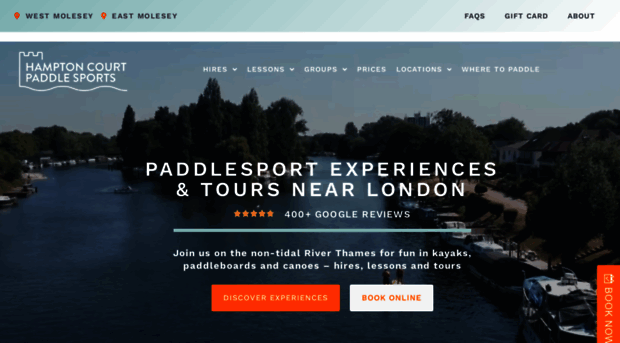 hamptoncourtpaddlesports.com