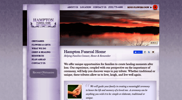 hamptonfuneralhome.com