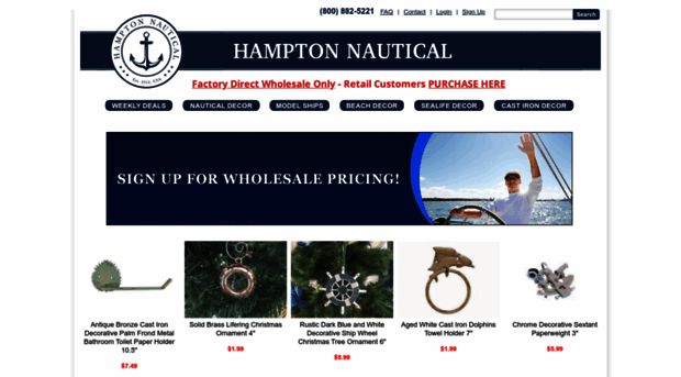 hamptonnautical.com