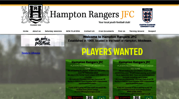 hamptonrangers.co.uk