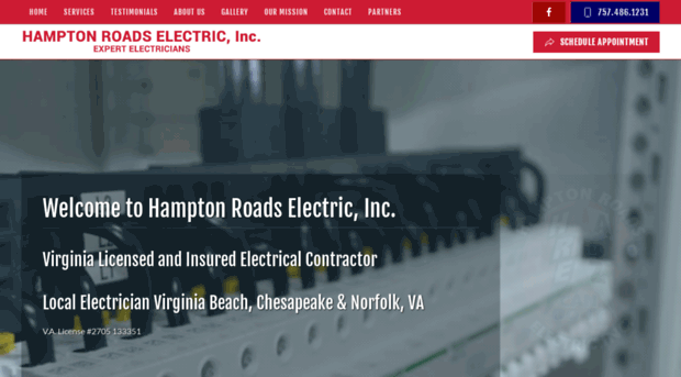 hamptonroadselectric.com