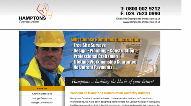 hamptonsconstruction.co.uk