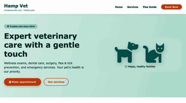 hampvet.com
