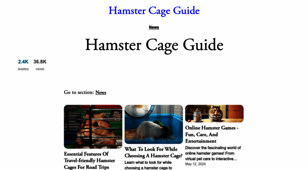 hamstercageguide.com