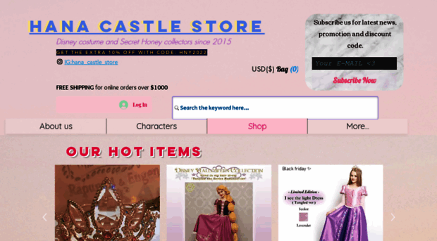 hanacastlestore.com