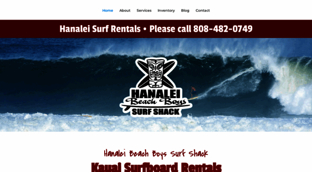 hanaleisurfboardrentals.com