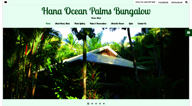 hanapalmsbungalow.com