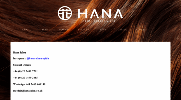 hanasalon.co.uk