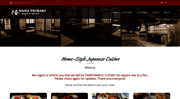 hanatsubakirestaurant.com