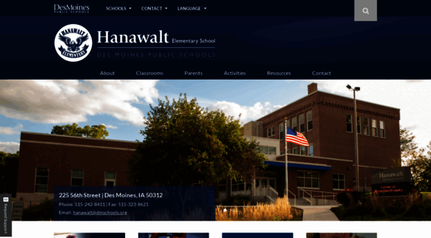 hanawalt.dmschools.org