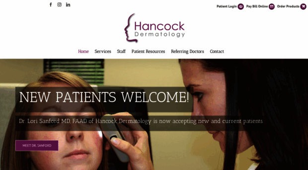 hancockdermatology.com