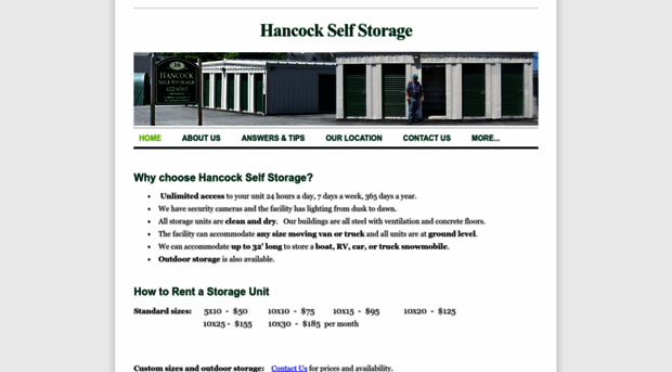 hancockselfstorage.com