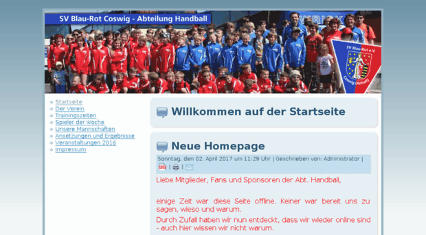 handball-coswig.de