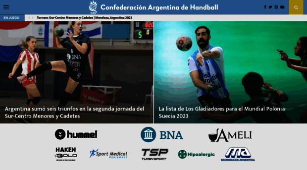 handballargentina.org