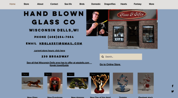 handblownglass-gifts.com