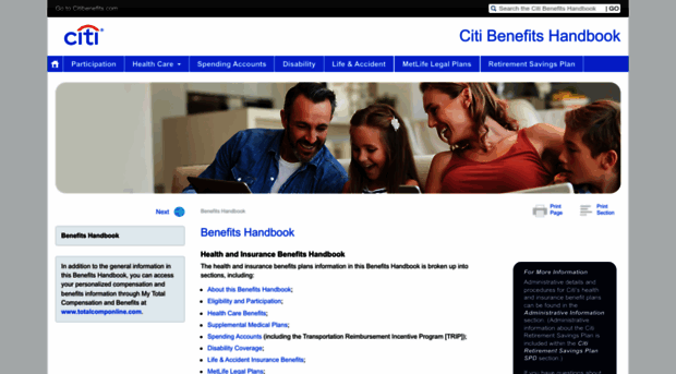 handbook.citibenefitsonline.com