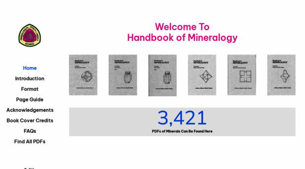 handbookofmineralogy.org