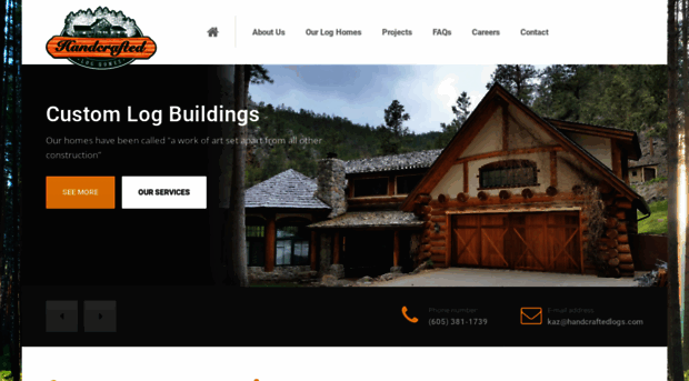 handcraftedlogs.com