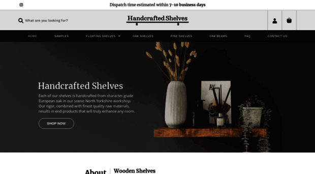 handcraftedshelves.com