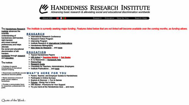 handedness.org