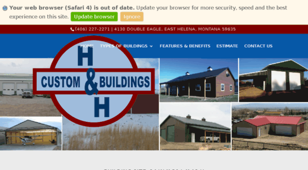 handhcustombuildings.com