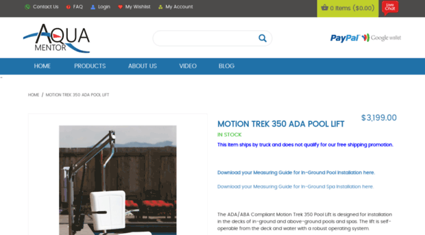 handicappedpoollift.com