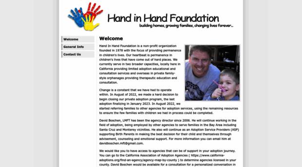 handinhandfoundation.com