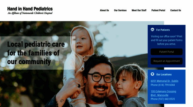 handinhandpediatrics.com