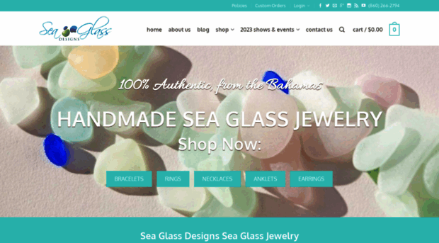 handmadeseaglassjewelry.com