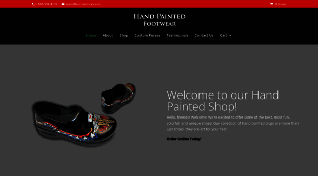 handpaintedfootwear.com